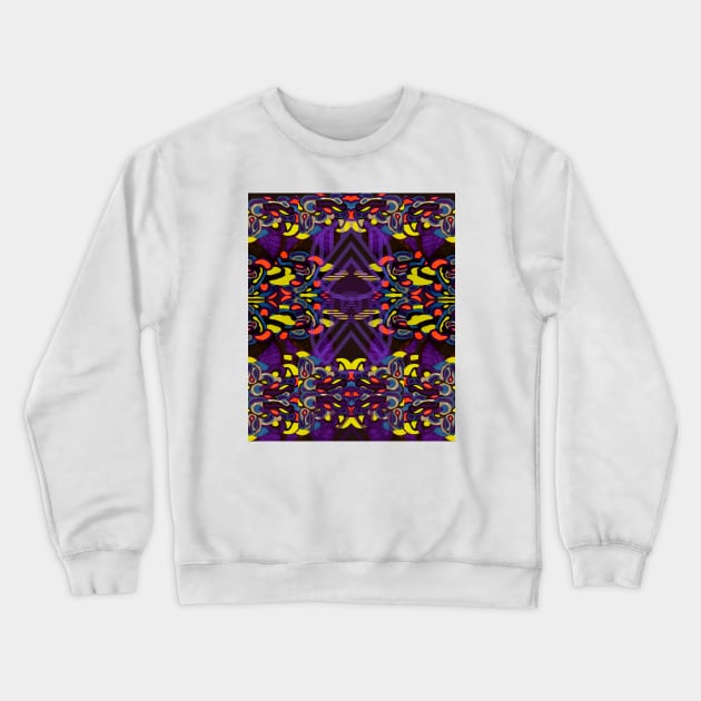 Distant Bubbles Crewneck Sweatshirt by Terran Textures 